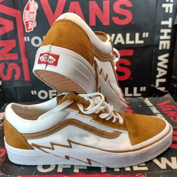 Vans Men's 11 Old Skool Bolt Cathay Spice/True White - VN0009Q5KFR - Picture 1 of 12